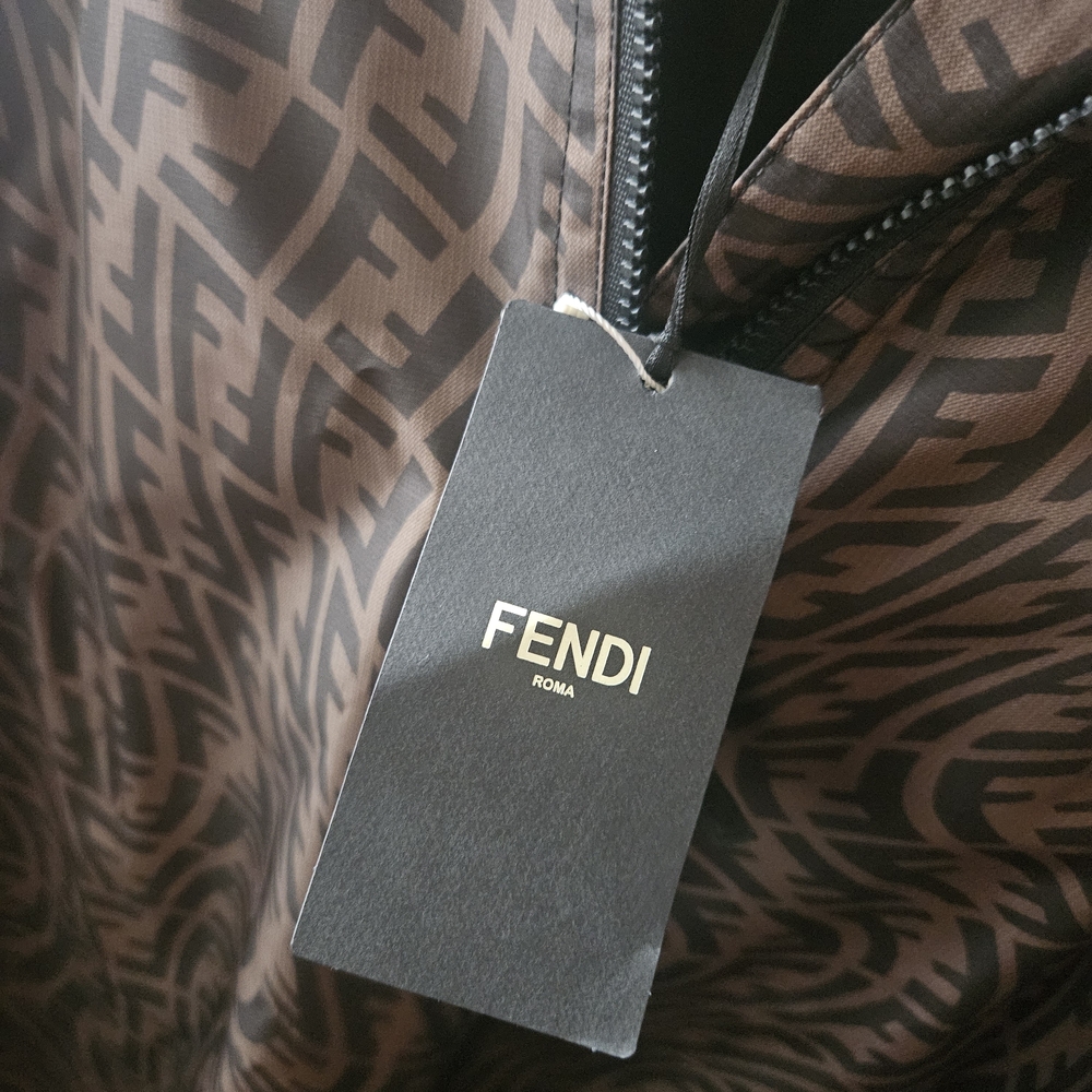 Fendi FF Vertigo Rain Jacket. Originally $2100 - Picture 6 of 15